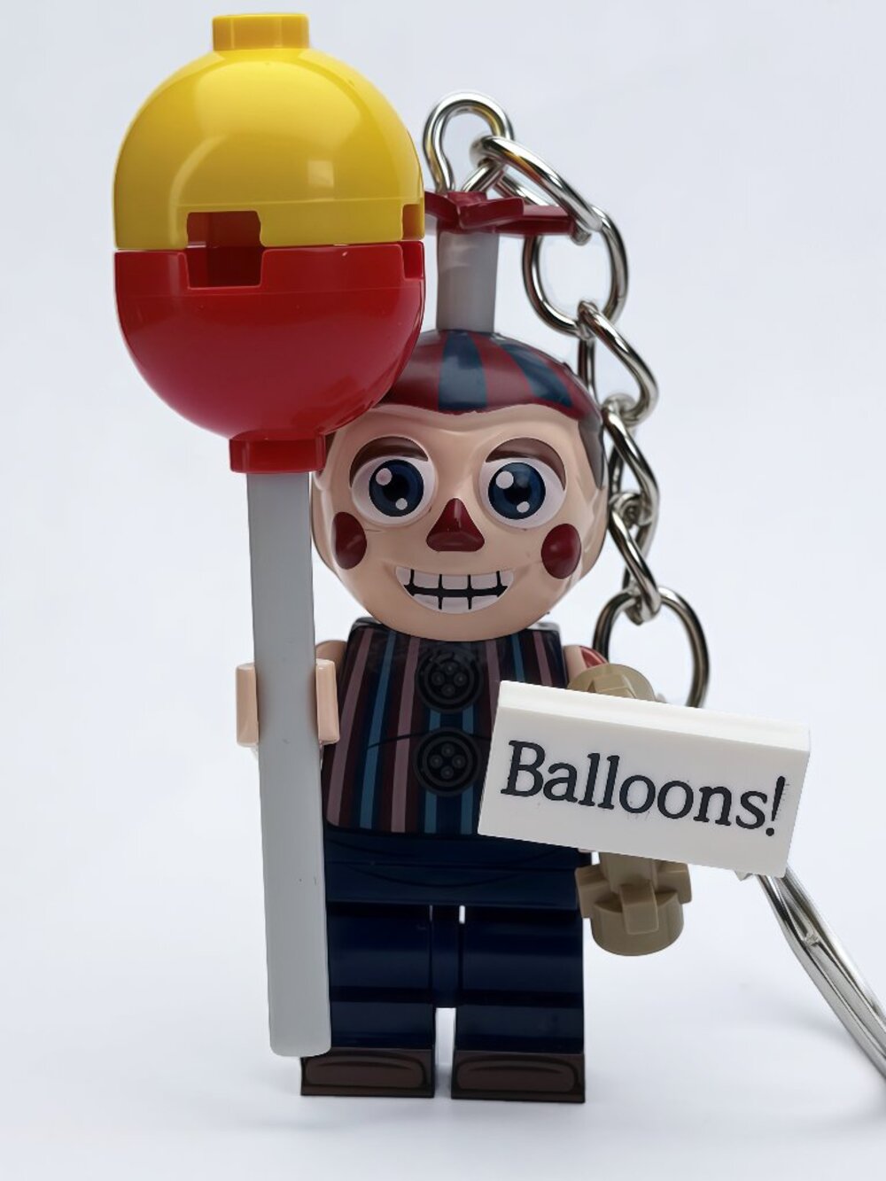 FNAF Balloon Boy Horror Custom Minifigure Keychain